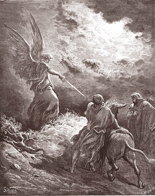 LANGELO E BALAAM numeri 22,23